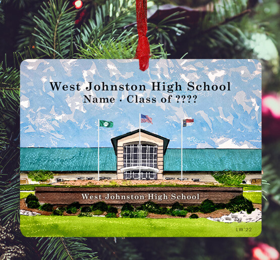 Benson, NC - Ornament - West Johnston High School - #wjhs - #lew