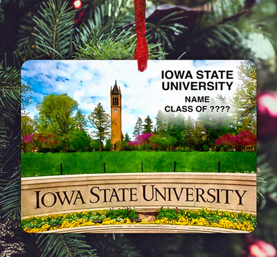 Ames, IA - Ornament - Iowa State University - #iowastate