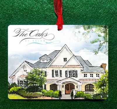 Apex, NC - Ornament - The Oaks At Salem - #lew