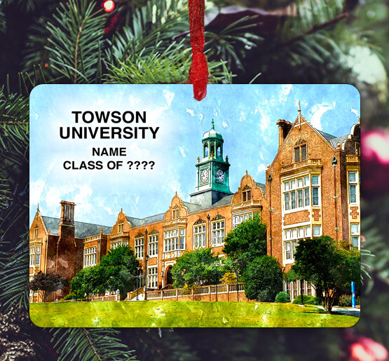 Towson, MD​ - Ornament - Towson University - #towson