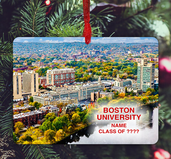 Boston, MA - Ornament - Boston University - #bostonu