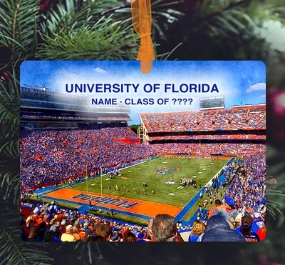 Gainesville, FL - Ornament - University Of Florida - Stadium