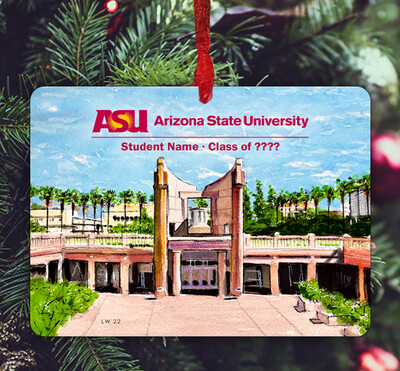 Tempe, AZ - Ornament - Arizona State University - #sundevils - #lew