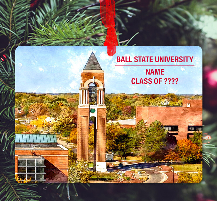 Muncie, IN - Ornament - Ball State University