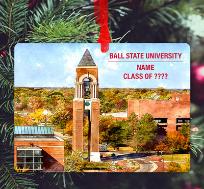 Muncie, IN - Ornament - Ball State University