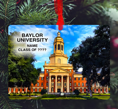 Waco, TX - Ornament - Baylor University