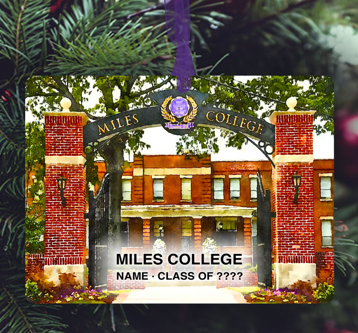 Fairfield, AL - Ornament - Miles College - Campus - #milescollege