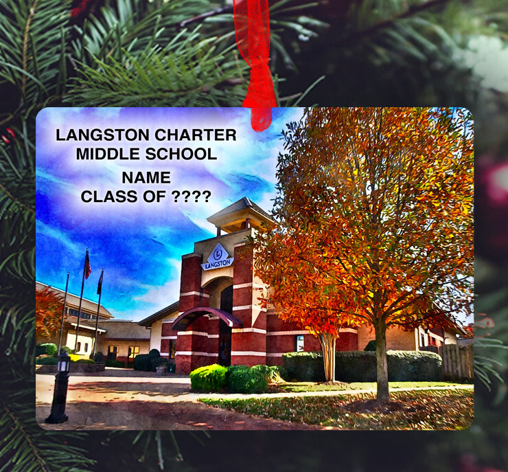Greenville, SC - Ornament - Langston Charter Middle School