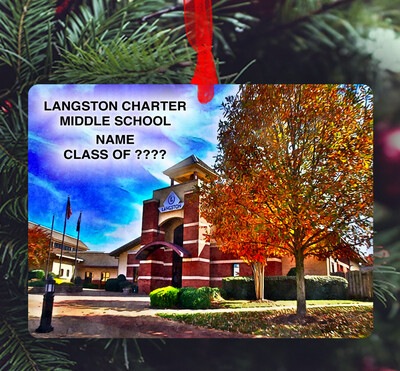 Greenville, SC - Ornament - Langston Charter Middle School