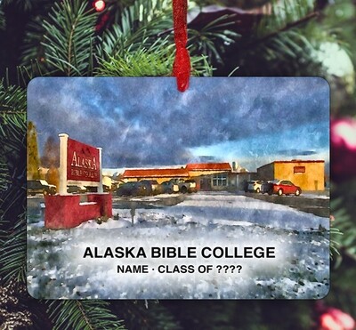 Palmer, AK - Ornament - Alaska Bible College - #alaskabiblecollege