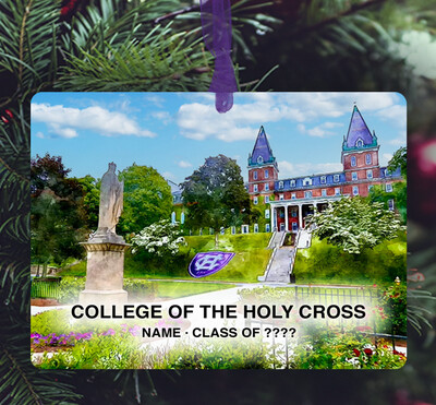 Worcester, MA - Ornament - College of the Holy Cross - #holycross