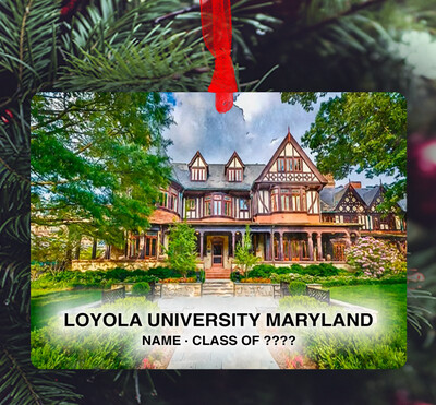 Baltimore, MD - Ornament - Loyola University Maryland - #Loyola