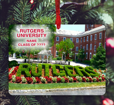 New Brunswick, NJ - Ornament - Rutgers University - #rutgers