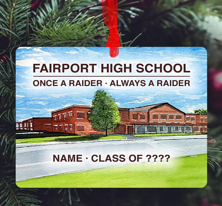 Fairport, NY - Ornament - Fairport High School - #lew