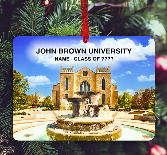 Siloam Springs, AR - Ornament - John Brown University