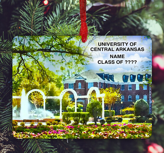Conway, AR - Ornament - University of Central Arkansas