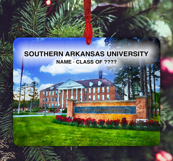 Magnolia, AR - Ornament - Southern Arkansas University