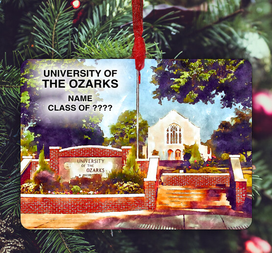 Clarksville, AR - Ornament - University of the Ozarks