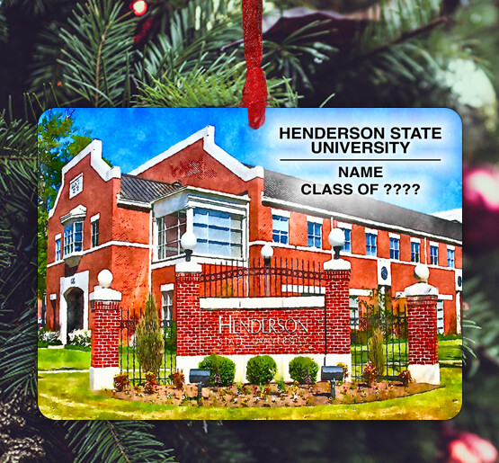 Arkadelphia, AR - Ornament - Henderson State University