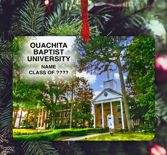 Arkadelphia, AR - Ornament - Ouachita Baptist University