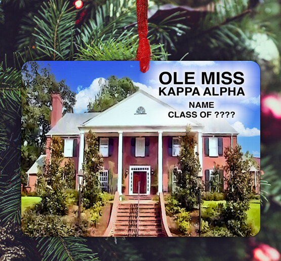 University, MS - Ornament - Ole Miss - Kappa Alpha