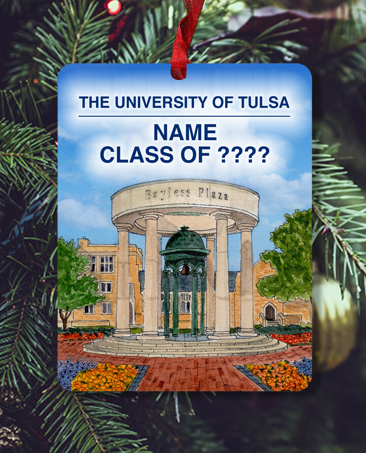 Tulsa, OK - Ornament - The University of Tulsa - #tulsa - #stephanie