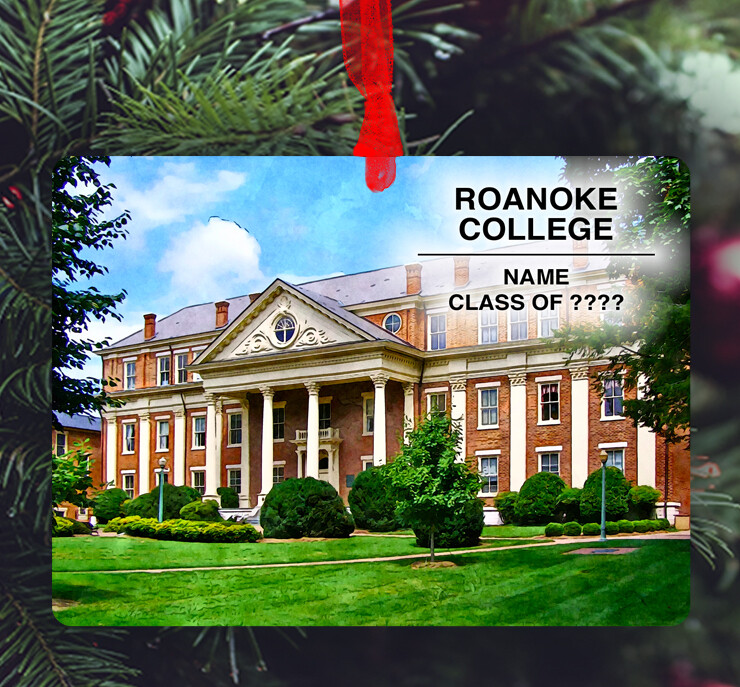 Salem, VA - Ornament - Roanoke College
