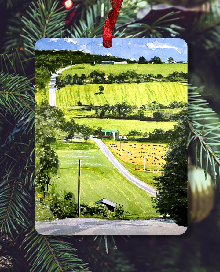 Scenes - Ornament - Western NY Farm - #wnyfarm - #lew
