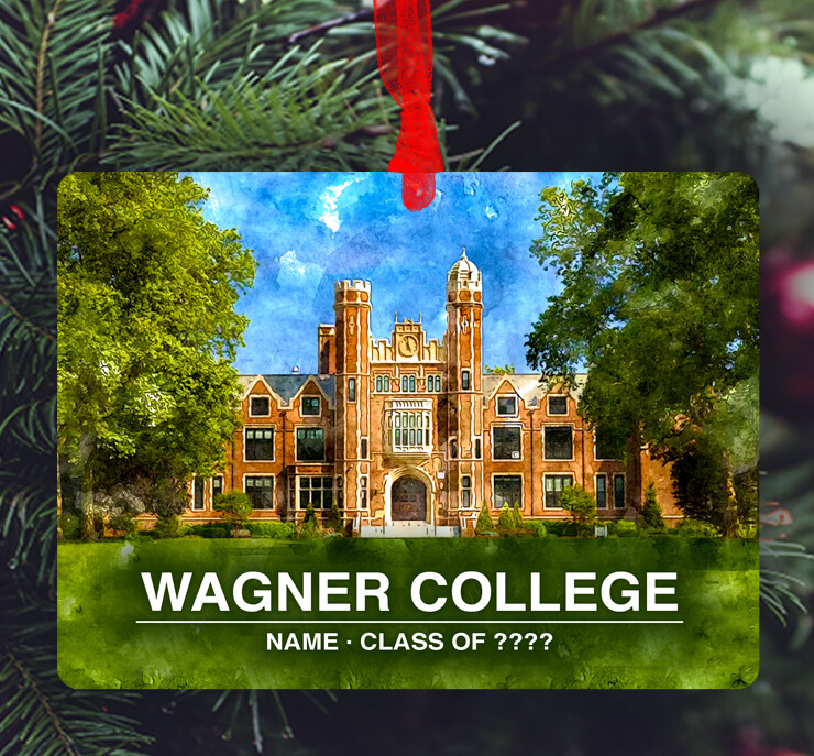 Staten Island, NY - Ornament - Wagner College - #wagner