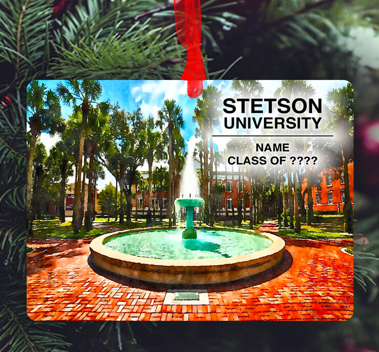 DeLand, FL - Ornament - Stetson University