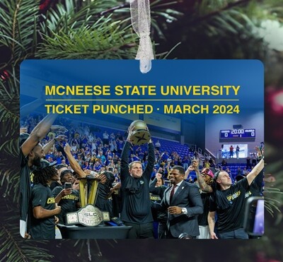 Lake Charles, LA - Ornament - McNeese State University - Dancing