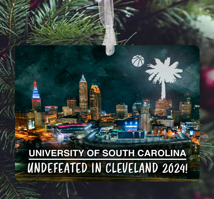Columbia, SC - Ornament - University of South Carolina - Undefeated In Cleveland - #undefeatedcle