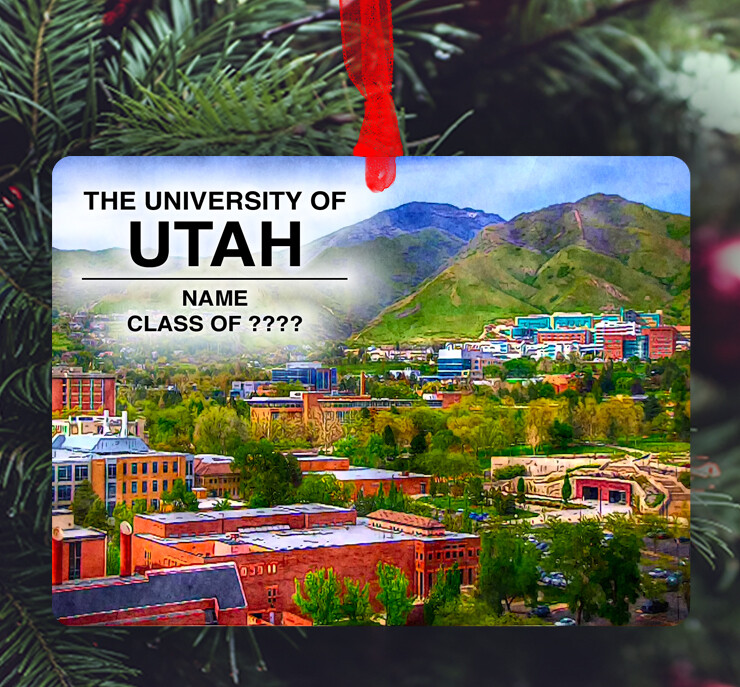 Salt Lake City, UT - Ornament - The University of Utah - Campus