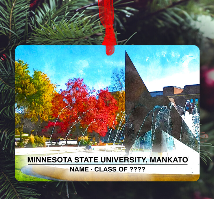 Mankato, MN - Ornament - Minnesota State University, Mankato