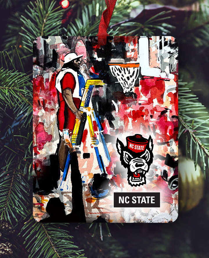 Raleigh, NC - Ornament - NC State - Burns - #burns - #lew