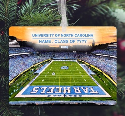 Chapel Hill, NC - Ornament - UNC - Kenan Stadium - #lew