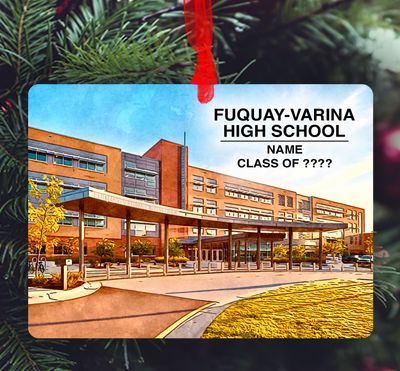 Fuquay Varina, NC - Ornament - Fuquay-Varina High School