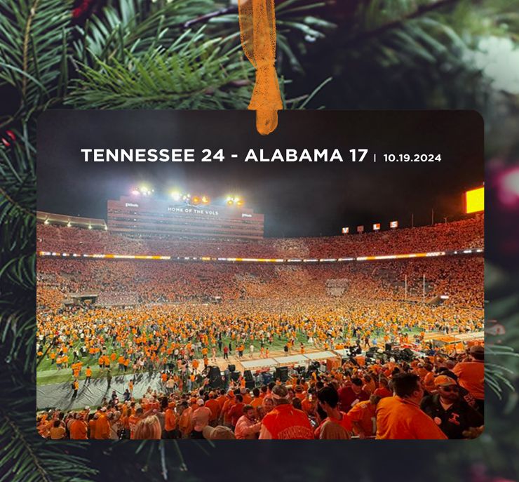 Knoxville, TN - Ornament - University of Tennessee - Tennessee vs Alabama - #2024