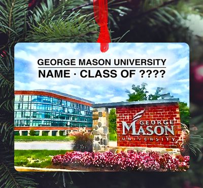 Fairfax, VA - Ornament - George Mason University