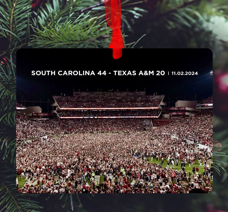 Columbia, SC - Ornament - University of South Carolina - USC vs Texas A&amp;M Win