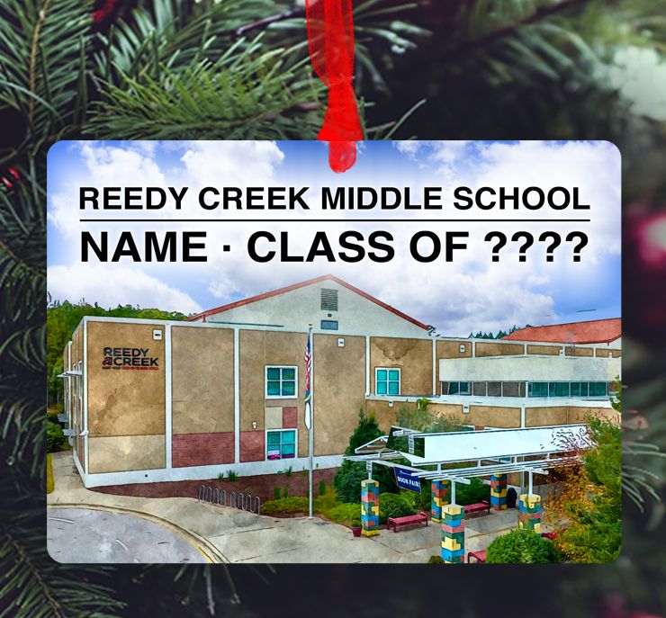 Cary, NC - Ornament - Reedy Creek Middle School