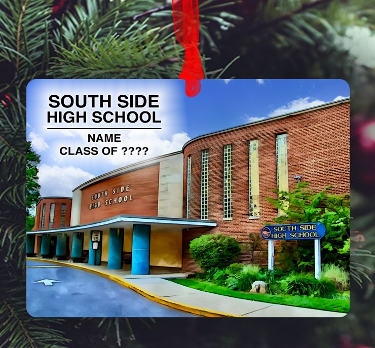 Rockville Centre, NY - Ornament - South Side High School