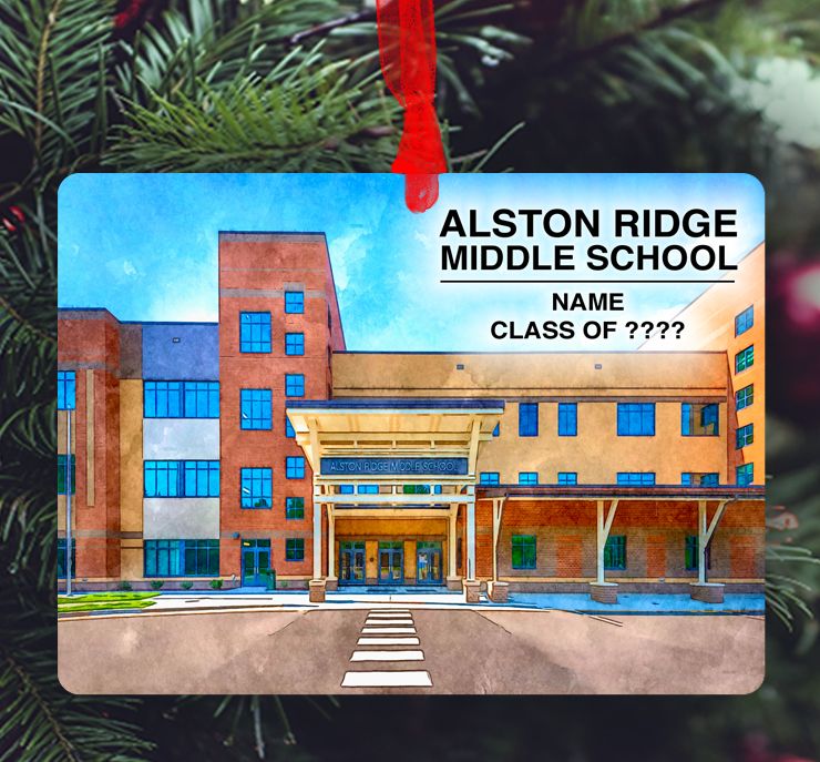 Cary , NC - Ornament - Alston Ridge Middle School