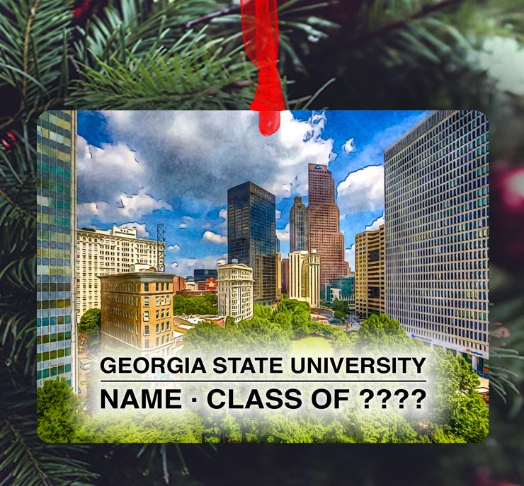Atlanta, GA - Ornament - Georgia State University