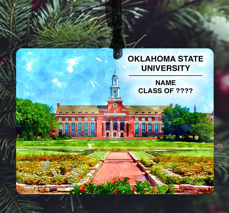 Stillwater, OK - Ornament - Oklahoma State University