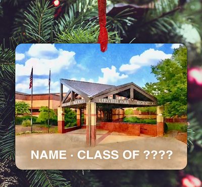 Raleigh, NC - Leesville High School - Ornament