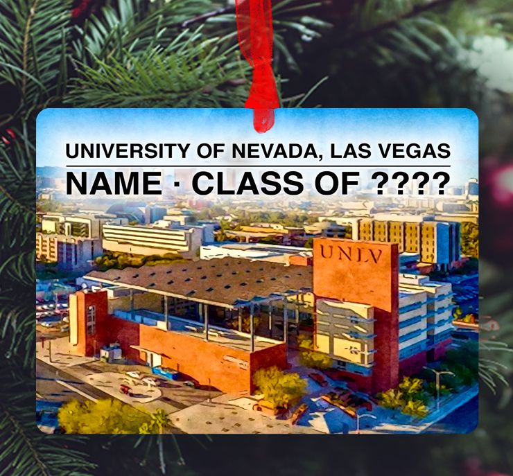 Las Vegas, NV - Ornament - University of Nevada, Las Vegas