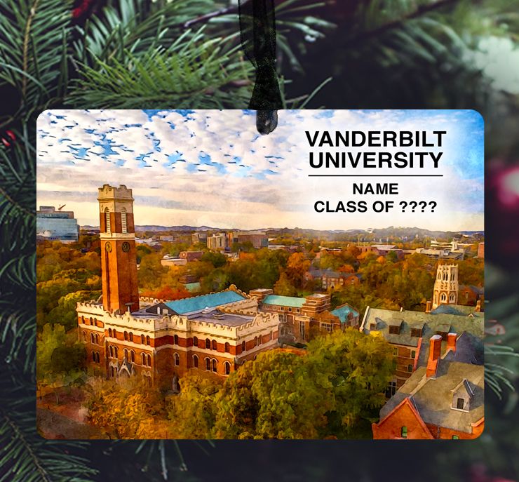 Nashville, TN - Ornament - Vanderbilt University
