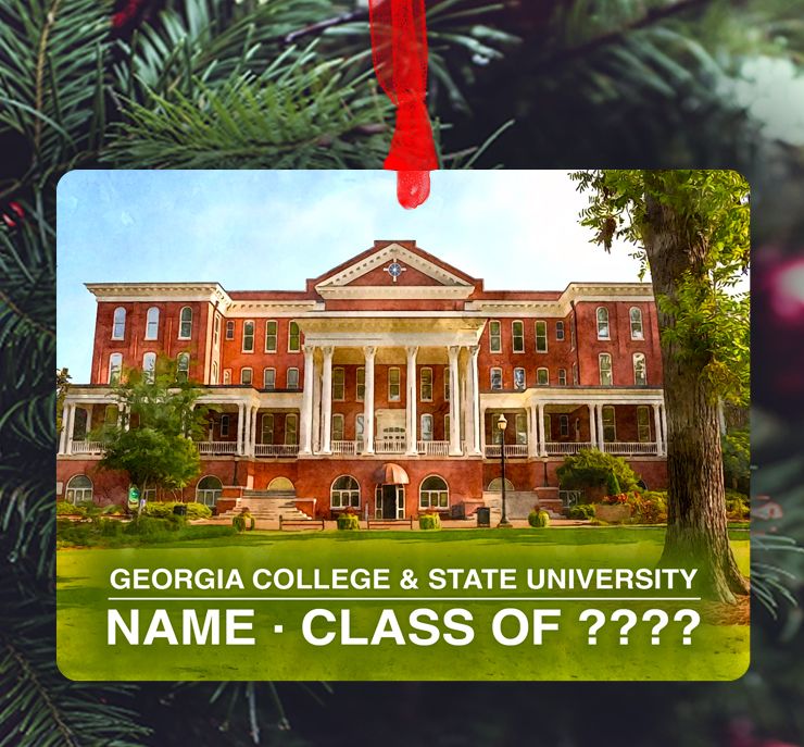 Milledgeville, GA - Ornament - Georgia College &amp; State University
