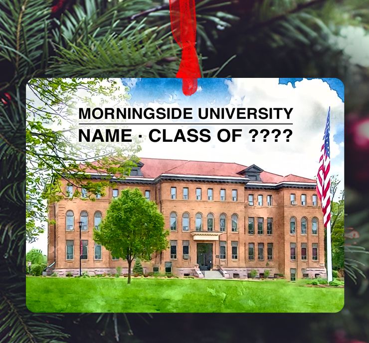 Sioux City, IA - Ornament - Morningside University